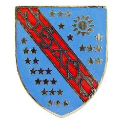 US Army USTDC Taiwan Defense Command Hat or Lapel Pin