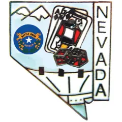 Nevada Map Pin 1"