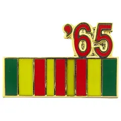 Vietnam 65' Ribbon Pin 7/8"