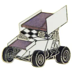 Sprint Wing Car Pin White 1"