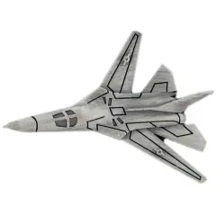 F-111 Aardvark Airplane Pin Pewter 1 1/2"