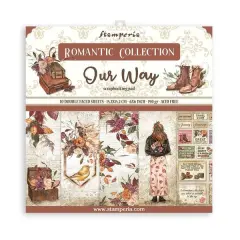 Stamperia Romantic Collection: Our Way 6x6 Paper Pack