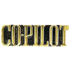 U.S. Air Force Co Pilot Pin 1"