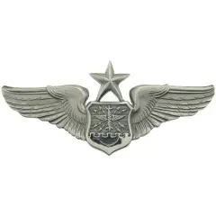 U.S. Air Force Senior Navigator Observer Pin 1 1/4"