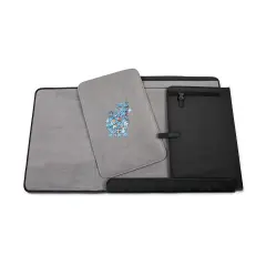 Jumbl Velcro Puzzle Portfolio Caddy, Puzzle Holder W/Puzzle Trays & Handle for 1,500-Piece PuzzlesBlack