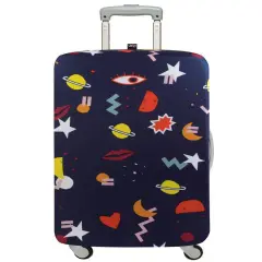 LOQI Artists CELESTE WALLAERT Luggage Cover M, Night Night