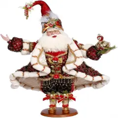 Mark Roberts Mark Roberts Heart of Christmas Santa Figure - 27" Red