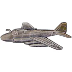 A-6 Intruder Airplane Pin Pewter 2 1/4"