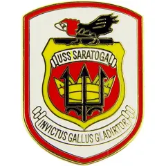U.S. Navy USS Saratoga Pin 1"