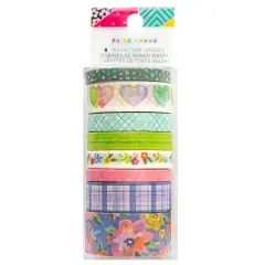 Paige Evans Blooming Wild Washi Tape-8/Pkg