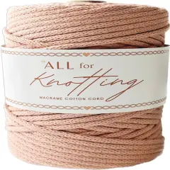 3.5mm Macrame Braided Cord, approx 490ft/163yds ALL FOR KNOTTING Taffy
