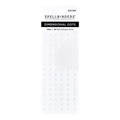Spellbinders Dimensional Enamel Dots-Clear