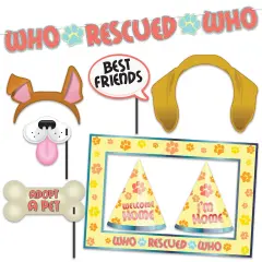 Who Rescued Who Party Kit, (Pack Of 12)