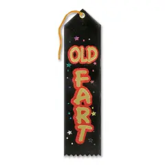 Old Fart Award Ribbon (Pack of 6)