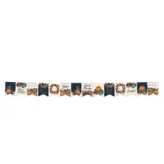 Foil Fall Thanksgiving Streamer, (Pack of 12)