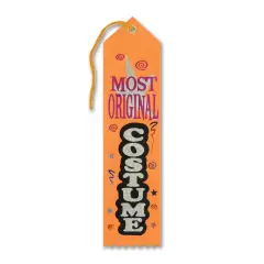 Most Original Costume Award Ribbon (Pack of 6)