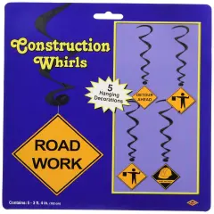 Construction Whirls (Pack of 6)