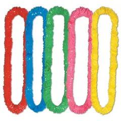 Soft-Twist Poly Leis (Pack of 144)