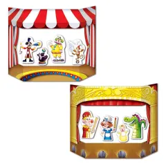 Puppet Show Theater Photo Prop (Pack of 6)