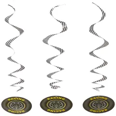Racing Tire Whirls (Pack of 6)