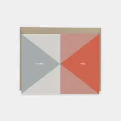 Geo Modern Thank You Cards