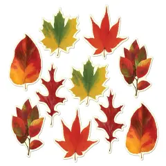 Mini Leaf Cutouts (Pack of 24)