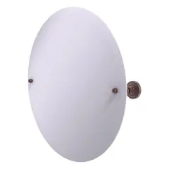 Frameless Round Tilt Mirror With Beveled Edge - Dt-90-Ca