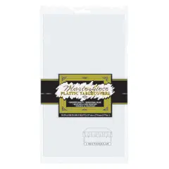 Plastic Rectangular Tablecover (Pack of 12)
