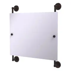 Monte Carlo Landscape Rectangular Frameless Rail Mounted Mirror - Mc-27-93-Vb