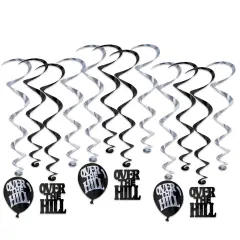 Over The Hill Whirls, (Pack Of 6)
