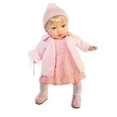 Meet Ellie: The Darling Toddler Doll with Blonde Hair and Blue Eyes- Handmade Doll
