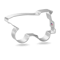 CookieCutter.com Dump Truck 3.75 in Cookie Cutter Transportation, Tin Plated Steel, Made in USA