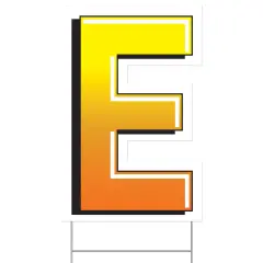PlasticEYard Sign, (Pack Of 3)