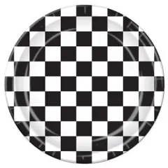 Checkered Plates (Pack of 12)