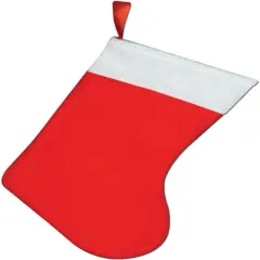 Felt Christmas Stocking (Pack of 12)