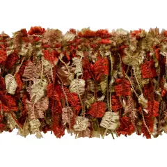 5 Yards of Confetti Cut Fringe - Cinnamon Multi | 5 yard cut