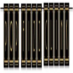 Pop, Fizz, Clink Pennant Banner (Pack of 12)