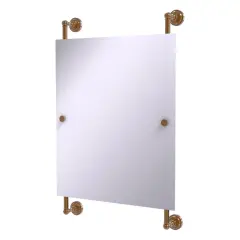 Dottingham Collection Rectangular Frameless Rail Mounted Mirror - Dt-27-92-Bbr