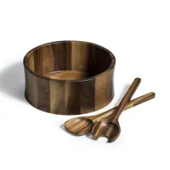 Large Salad Bowl with Servers