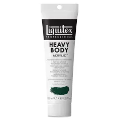 Liquitex Heavy Body Artist Acrylics - Hooker's Green Hue Permanent, 4.65 oz Tube