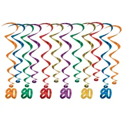 80Whirls, (Pack Of 6)