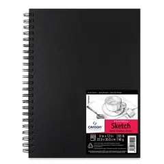 Canson Universal Hardcover Sketchbook - 9" x 12", 80 Sheets