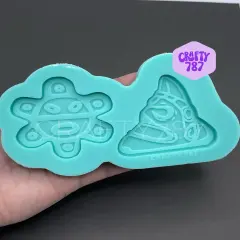 Simbolos Tainos Molde Straw Topper, Im&aacute;n entre otros| 2 Phone grips Gratis.