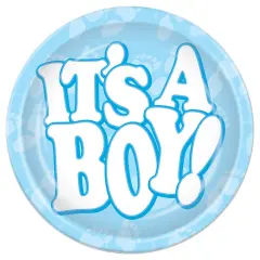 It's A Boy! Plates (Pack of 12)