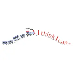 I Think I Can Train Wall Stencil | 3155 by Designer Stencils | Word & Phrase Stencils | Reusable Art Craft Stencils for Painting on Walls, Canvas, Wood | Reusable Plastic Paint Stencil for Home Makeover | Easy to Use & Clean Art Stencil