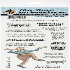 Art Impressions Laugh Lines Clear Stamp-Dance It Out