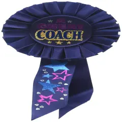 A Great Coach Rosette (Pack of 6)