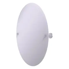Frameless Oval Tilt Mirror With Beveled Edge - Dt-91-Sch
