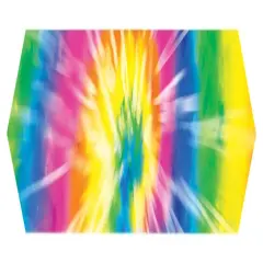 Printed Tie-Dyed Table Runner (Pack of 12)