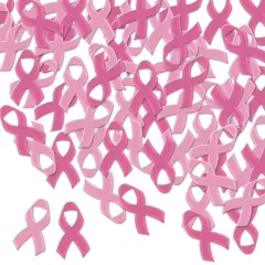 Fanci-Fetti Pink Ribbons (Pack of 12)